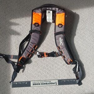 Piggyback Standing Child Carrier - Black